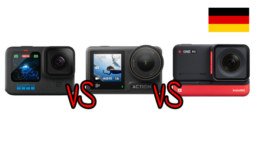 GoPro Hero12 vs. DJI Action 2 vs. Insta360 RS: Ultimativer Action-Kamera Vergleich 2023