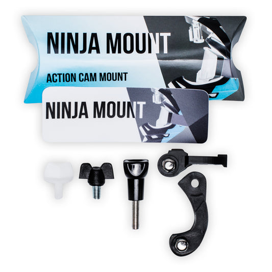 NINJA MOUNT - the Action Cam Mount for Fullface Helmets (Standard Version)